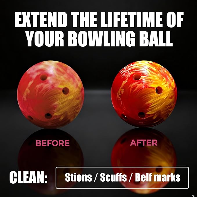 50 Count Bowling Ball Cleaning Wipes Removes Grime, Oil from Ball Surfaces - Image 4