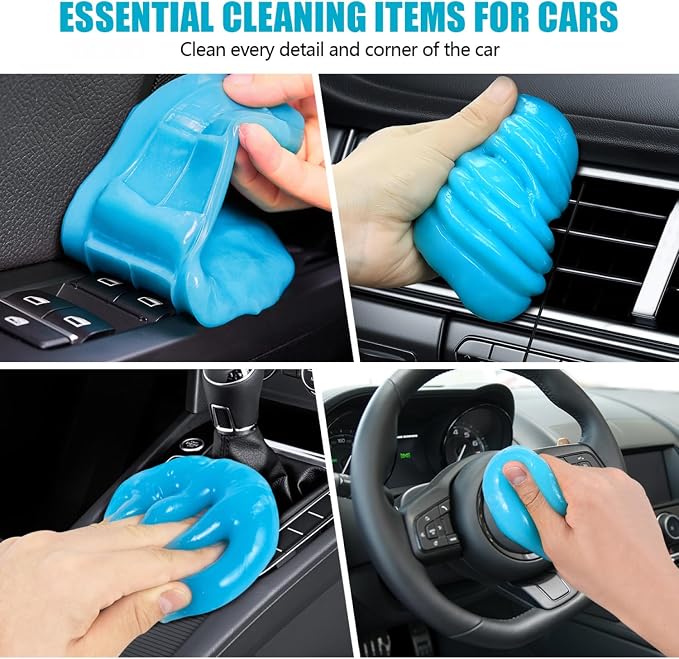 SenseYo 4 Pack Car Cleaning Gel Putty, Car Interior Cleaner Slime Auto - Image 5