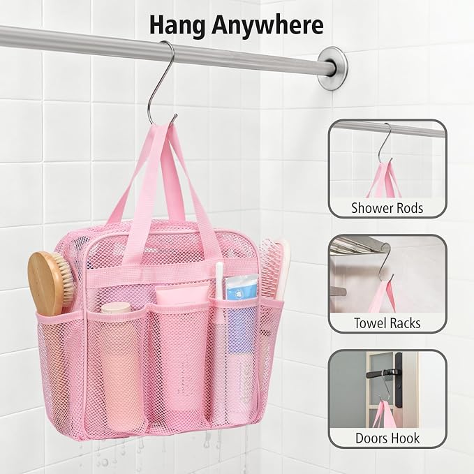 F-color Mesh Shower Caddy Portable - Image 8