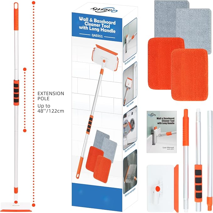 Qaestfy Wall & Baseboard Cleaner Mop Tool - Image 5