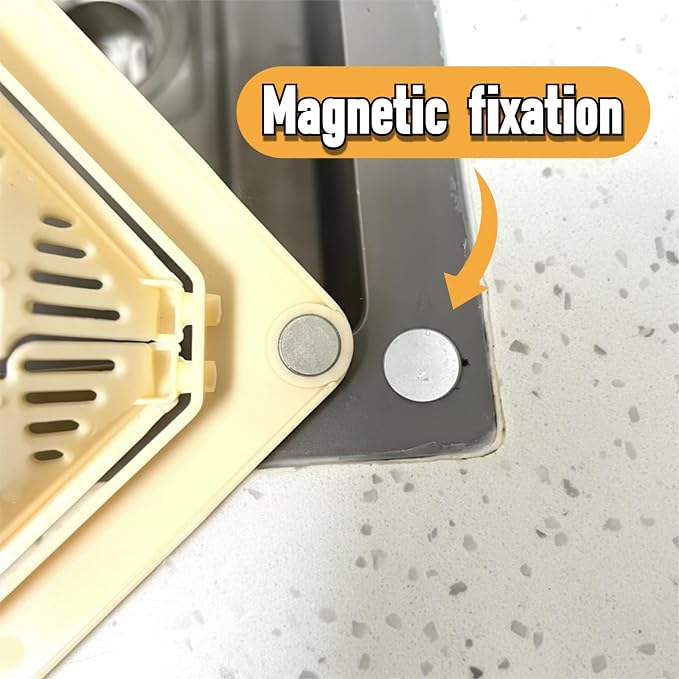 Magnetic Drainage & Filter Basket, Triangular Sink Strainer - Image 5
