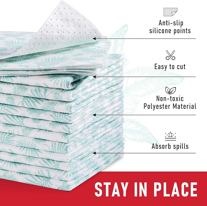 Cooyes 6 Pack Refrigerator Shelf Liners - Image 6