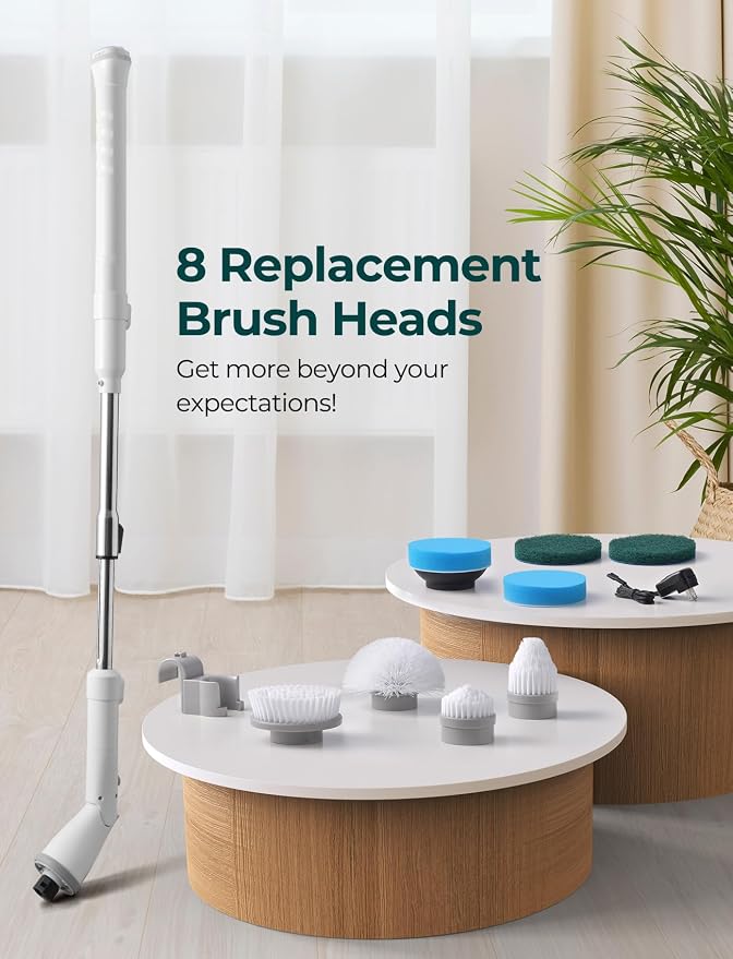Sweepulire Electric Spin Scrubber SW1, Shower Scrubber - Image 5