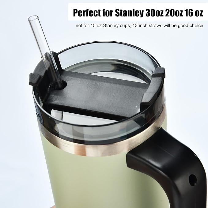 ALINK 10.5 in Long Reusable Plastic Straws - Image 5