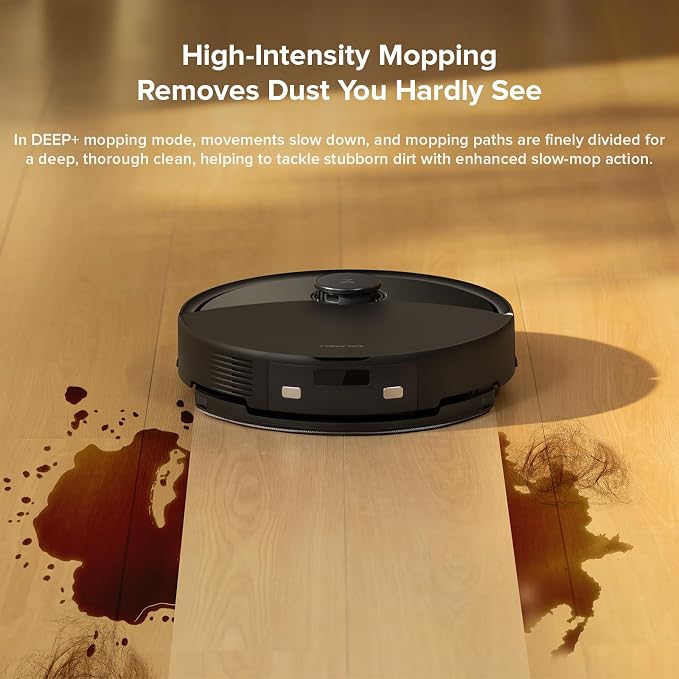 roborock Q10 X5 Robot Vacuum and Mop Combo, 000 Pa HyperForce, Dual Anti-Tangle - Image 4