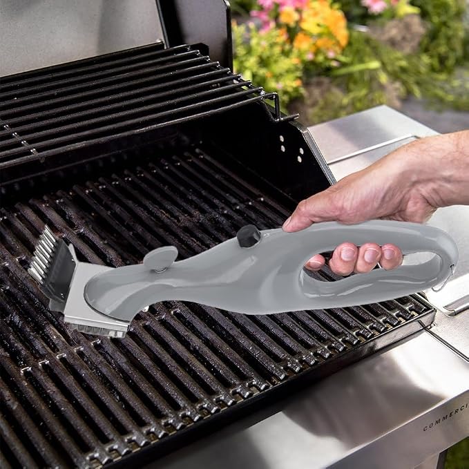 Barbecue Grill Steam Brush, Heavy Duty BBQ Cleaner - Image 3
