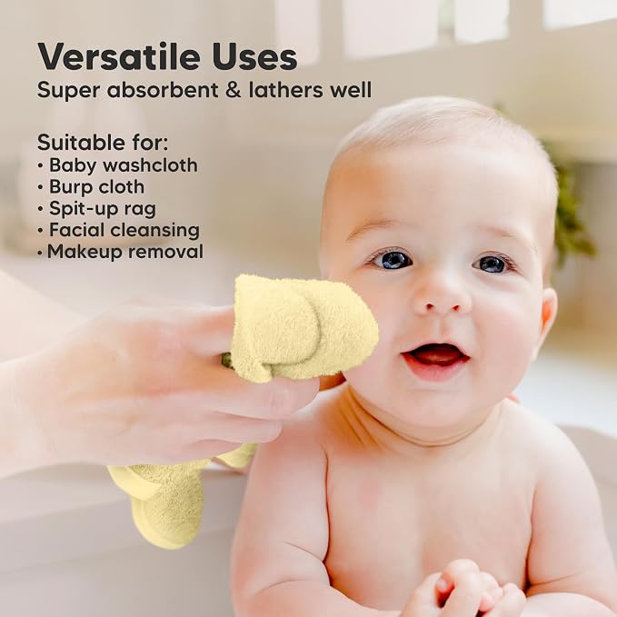 6-Pack Baby Washcloths - Image 6