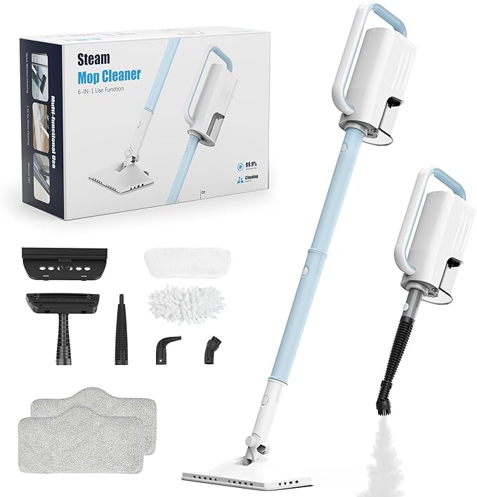 Steam Cleaner, 6 in1 Rotated Steam Mop Cleaner by Unknown