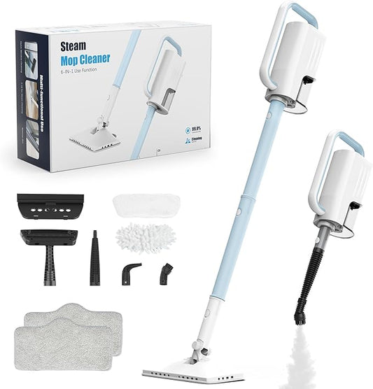 Steam Cleaner, 6 in1 Rotated Steam Mop Cleaner by Unknown