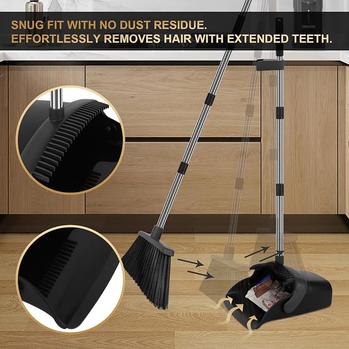 Upgraded Broom and Dustpan Set - Image 8