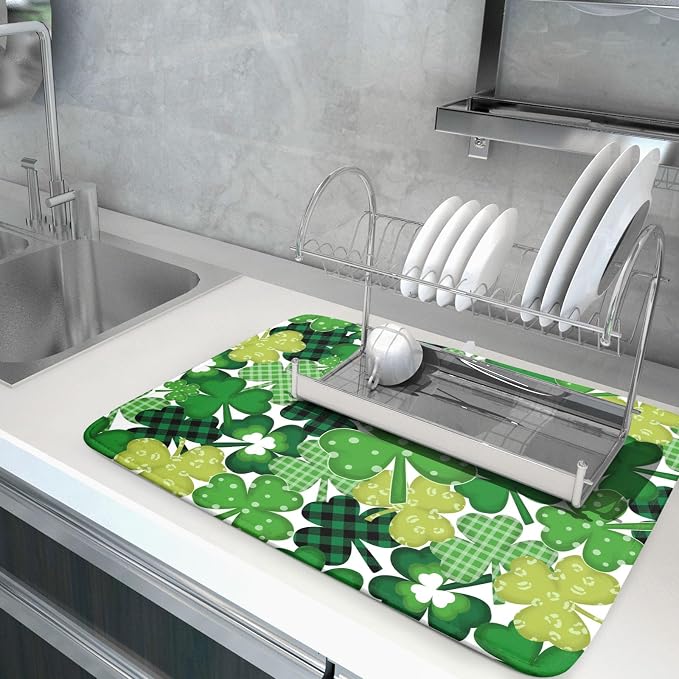 Khope St Patrick's Day Dish Drying Mat - Image 5
