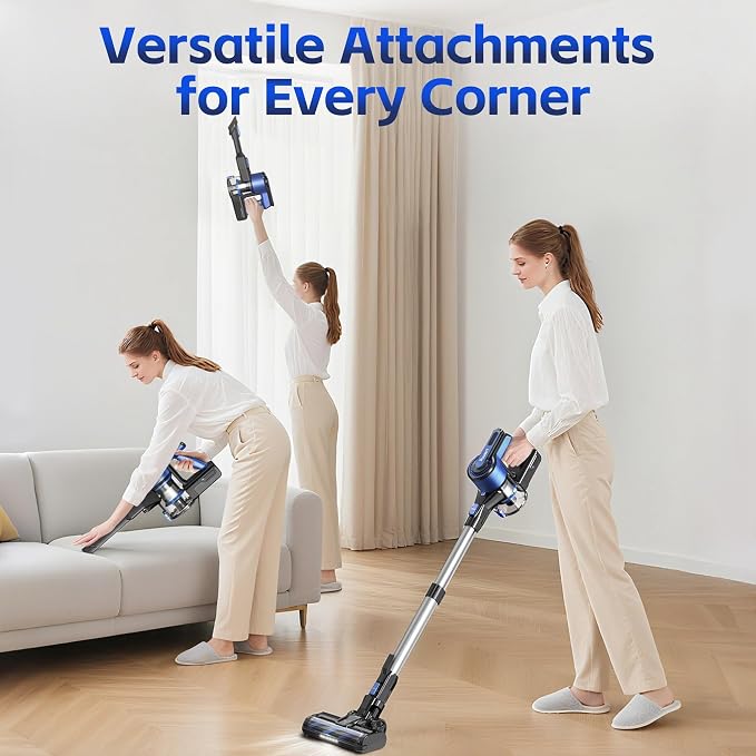 Cordless Vacuum Cleaner for Home, 45Kpa Lightweight Stick Vacuum - Image 3