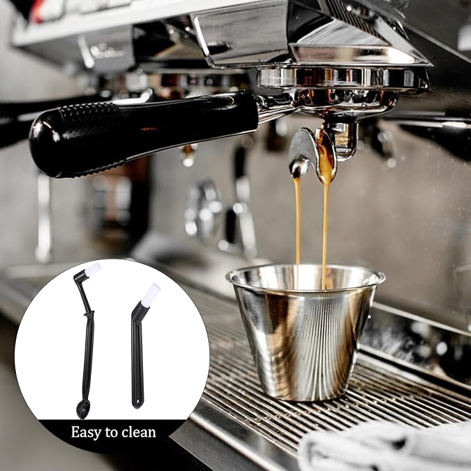 5 PCS Espresso Cleaning Brush Set, Professional Coffee Grinder Brush Wooden - Image 5