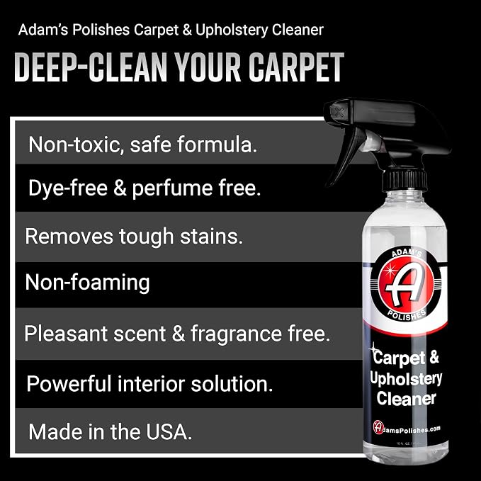 Adam's Polishes Carpet & Upholstery Cleaner - Image 2