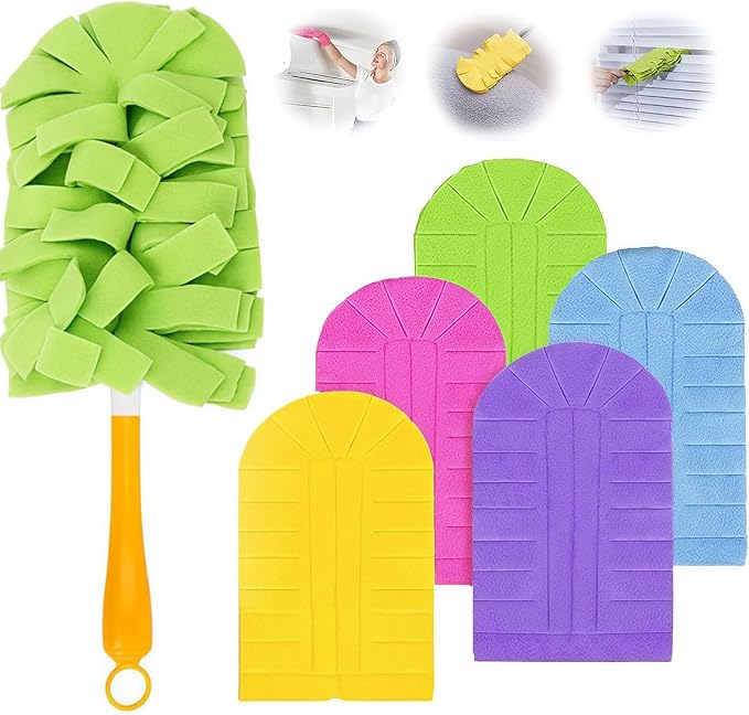 Electrostatic Dusters for Cleaning, 360° Electrostatic Duster Refills, Washable by Unknown