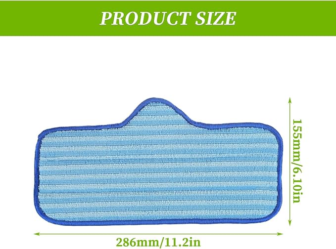 Reusable Microfiber Steam Mop Pad fit - Image 2