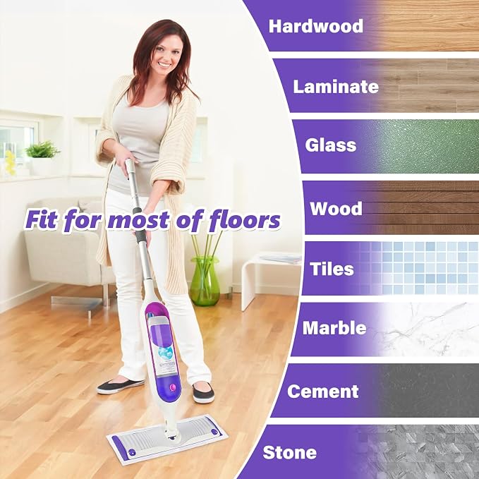 Mop Pads Refills for Swiffer Power Mop: 20 Pcs Wet Dry Disposable Pad for - Image 5