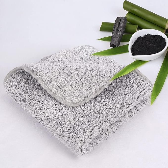 SINLAND Microfiber Face Cloths Highly Absorbent Washcloths Soft Feel Fingertip - Image 9
