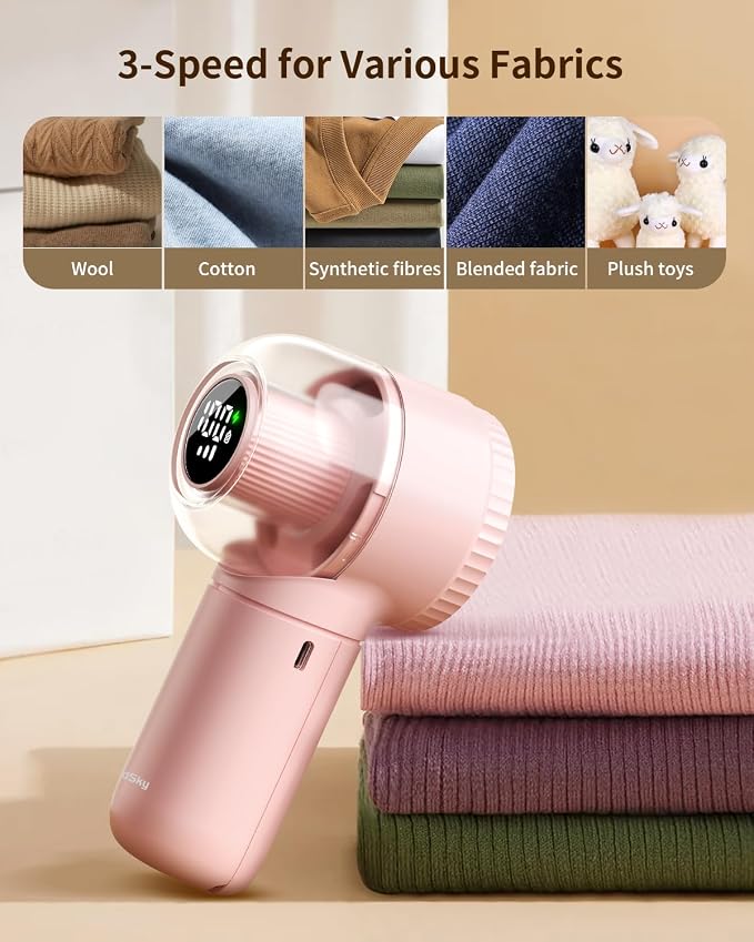 Fabric Shaver,    Rechargeable Lint Remover - Image 2