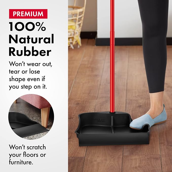 Tyroler Multi-Purpose Extra Large 100% Rubber Dustpan - Image 4