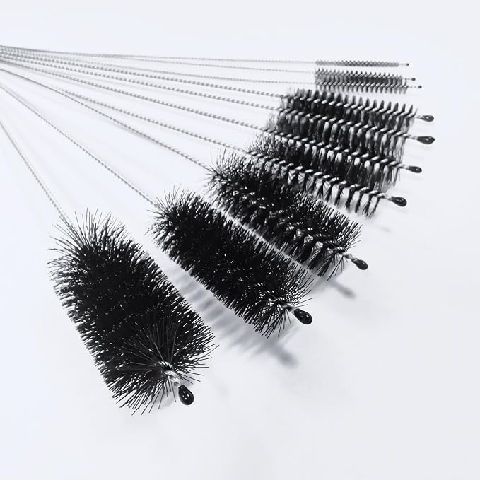 Straw Cleaner Brush Set, Shower Head Cleaner Tool, Nylon Pipe Tube Cleaner - Image 6