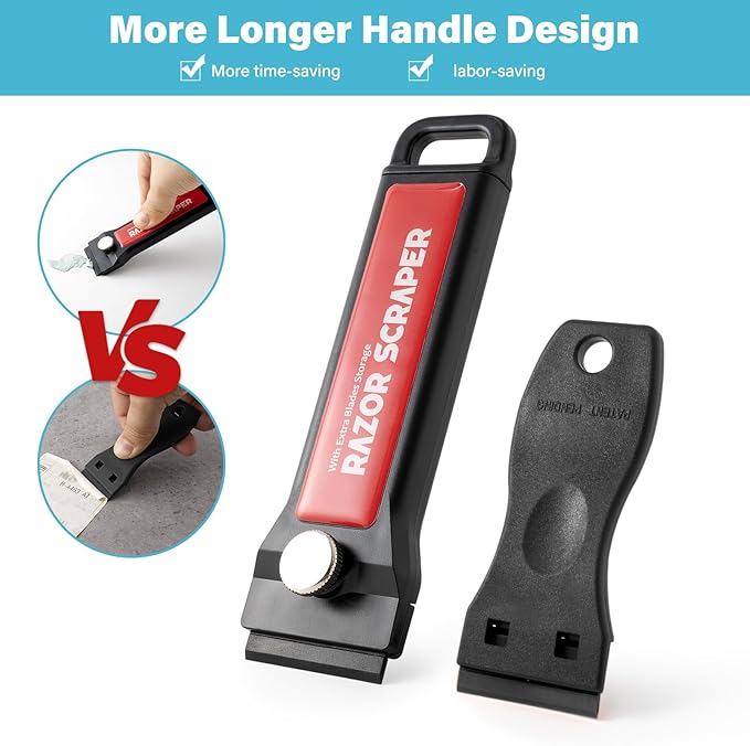 Gomake Plastic Razor Blade Scraper Tool - Image 3