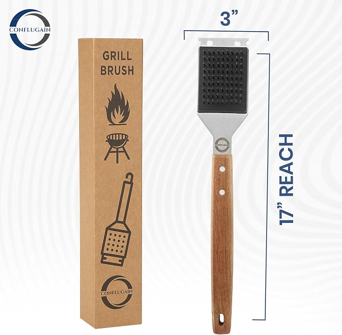 Strong BBQ Grill Brush and Scraper – Heavy-Duty Grill Cleaner - Image 7