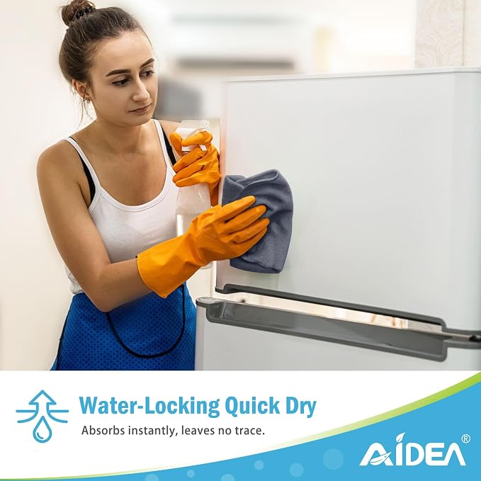 AIDEA Microfiber Cleaning Cloth-24PK, Soft Microfiber Towels - Image 6