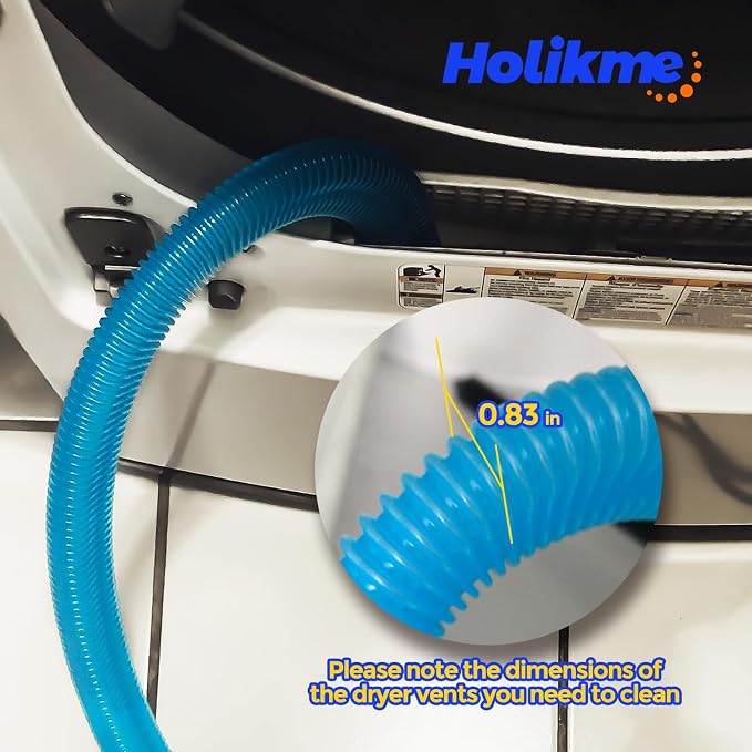 Holikme Dryer Vent Cleaner Kit 2 Pieces - Image 5