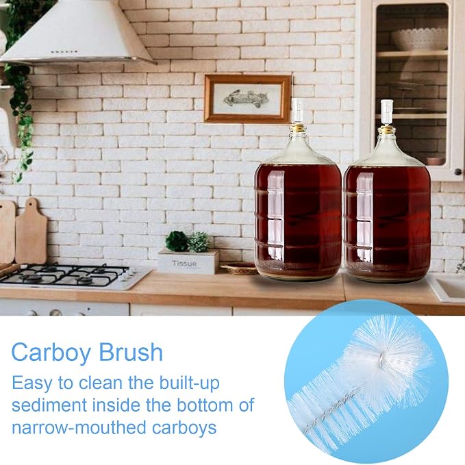 2 Pack 28inch Carboy Brush Carboy Cleaning Brush Carboy Bottle Brush Carboy - Image 7