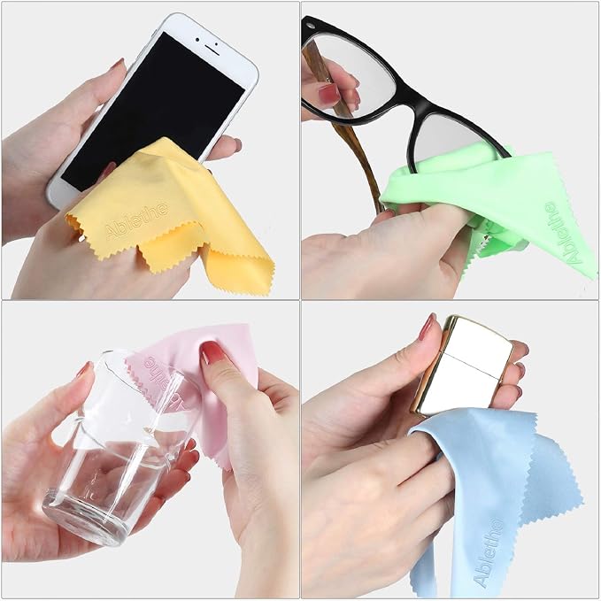 10 Pack Microfiber Cleaning Cloth - Image 2