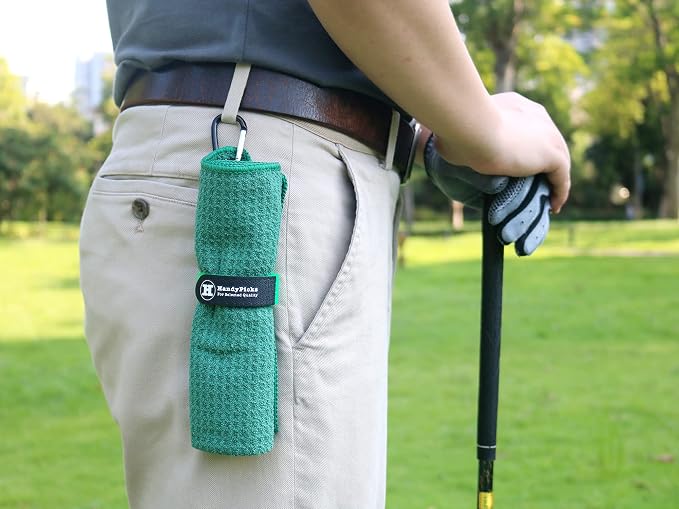 Handy Picks Microfiber Golf Towel - Image 3