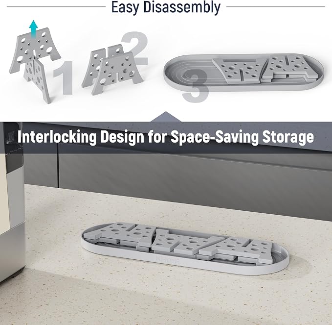 NiHome Silicone Water Bottle Drying Racks Set of 3 - Image 8