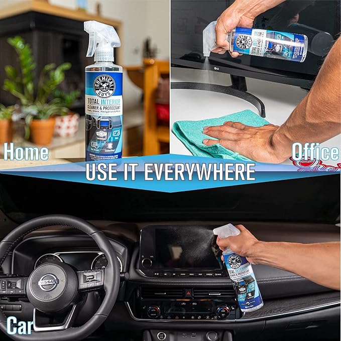 Chemical Guys Total Interior Cleaner and Protectant, Interior Car Cleaner - Image 8