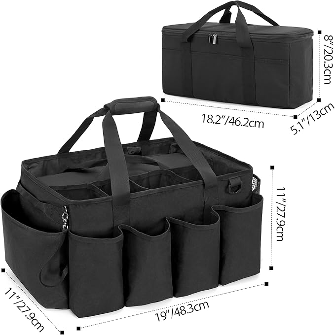 Detailing Bag with Polisher Carry Bag, Large Detail Car Care Box - Image 6