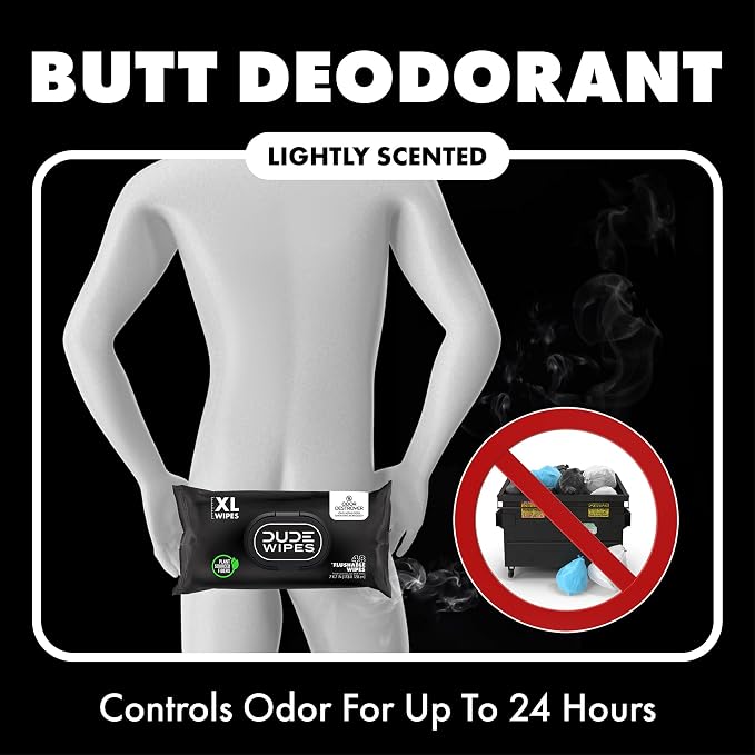 DUDE Wipes - Flushable Wipes for Adults - 6 Pack - Image 7