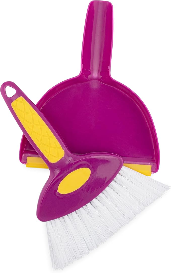 Cadet Home Solutions Broom Mini Hand Whisk and Snap-on Dustpan Set - Image 4