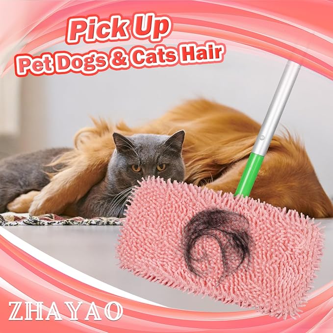 Reusable 100% Coral Fleece Mop Pads Compatible - Image 6
