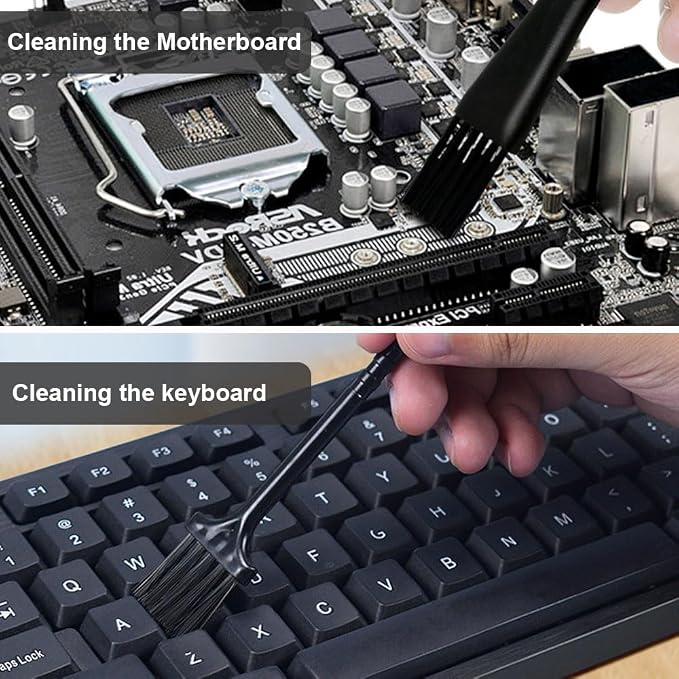 Keyboard Cleaner kit, Small Nylon Anti Static Cleaning Tool Computer Keyboard - Image 4