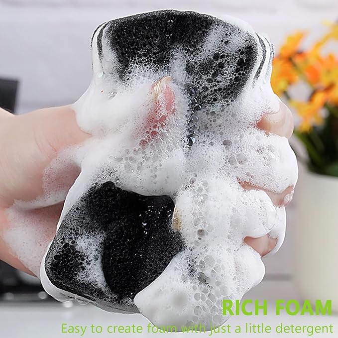 Kitchen Cleaning Sponges, 6 Pack Heavy Duty Scrub Sponges Cleans Fast - Image 5