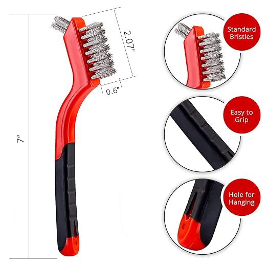 Wire Brush Set 3Pcs - Image 2