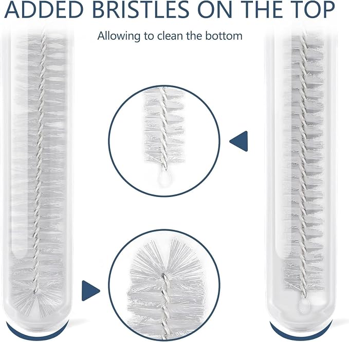 10 Pcs Nylon Straw Cleaning Brush Set – Bottle Pipe Cleaner Brushes - Image 6