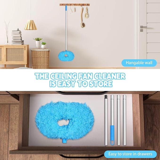 Eunice 2Pack Ceiling Fan Duster - Image 3