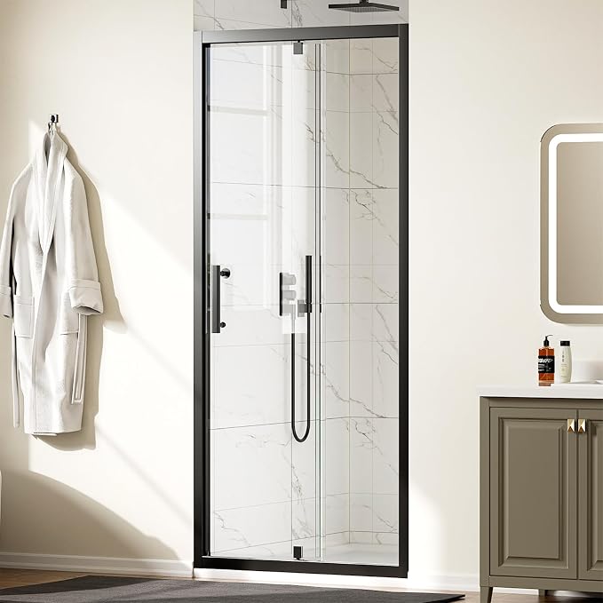 WinZo 31-32" W ×72" H Small Pivot Shower Door by winzo