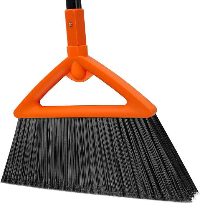Outdoor Indoor Broom, Brooms for Sweeeping Indoor, Heavy-Duty Kitchen Broom by SZJYHQY