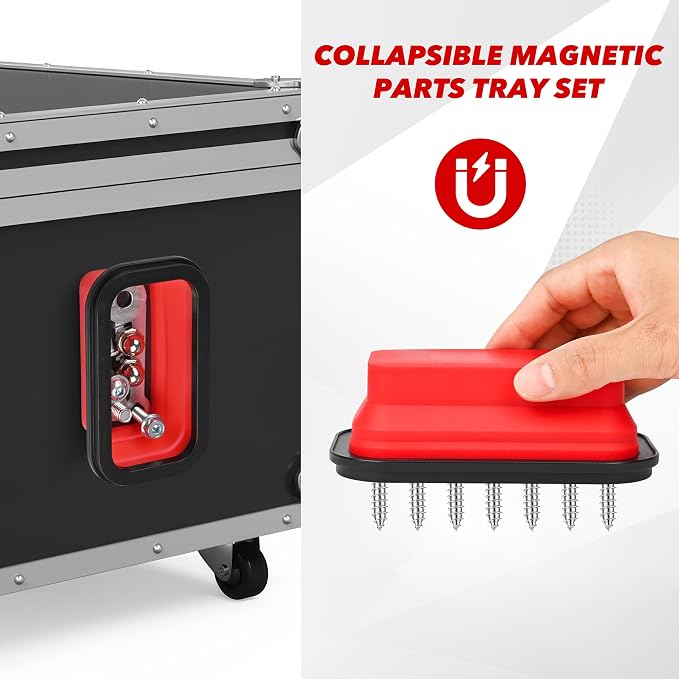 TOOLEAGUE 17" Rolling Magnetic Sweeper - Image 7