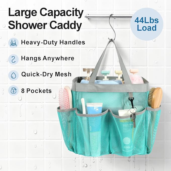 F-color Mesh Shower Caddy Portable - Image 3