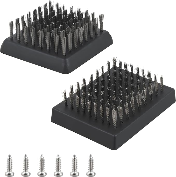 2 Pack Grill Cleaning Brush Head Replacement - Image 3
