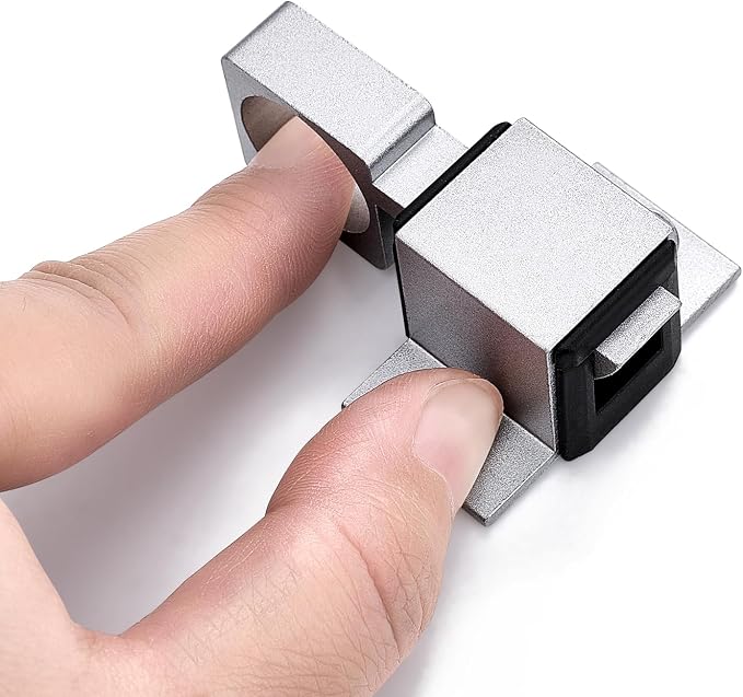 2 Packs Self-Closing Gate Latches, Aluminum Alloy Security Latch - Image 6