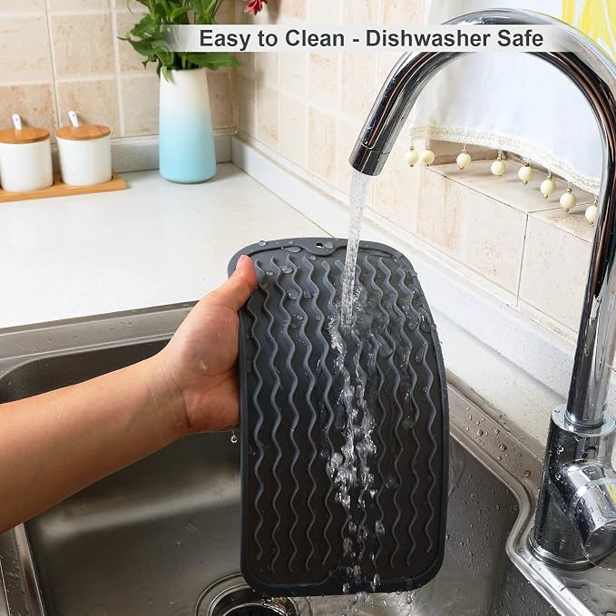 ZLR 2 Pcs Silicone Dish Drying Mats - Image 5